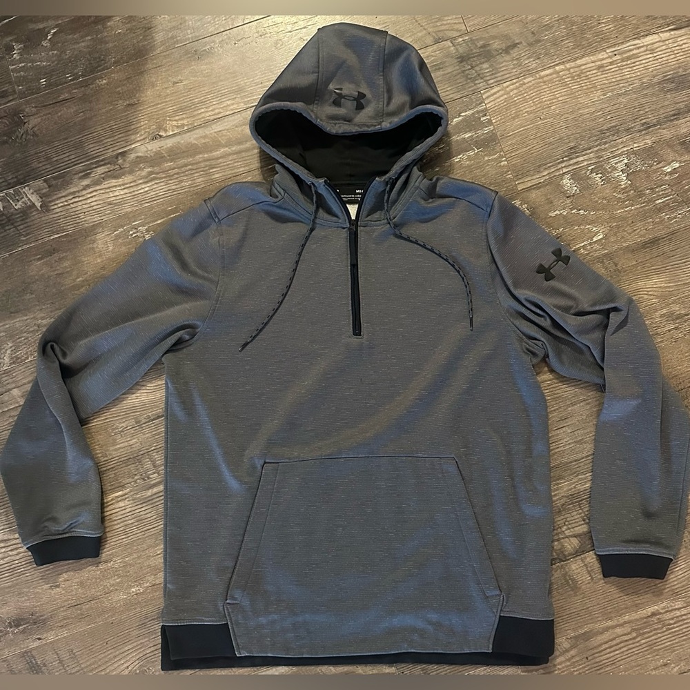 Under Armour Men's Charcoal Pullover Hoodie